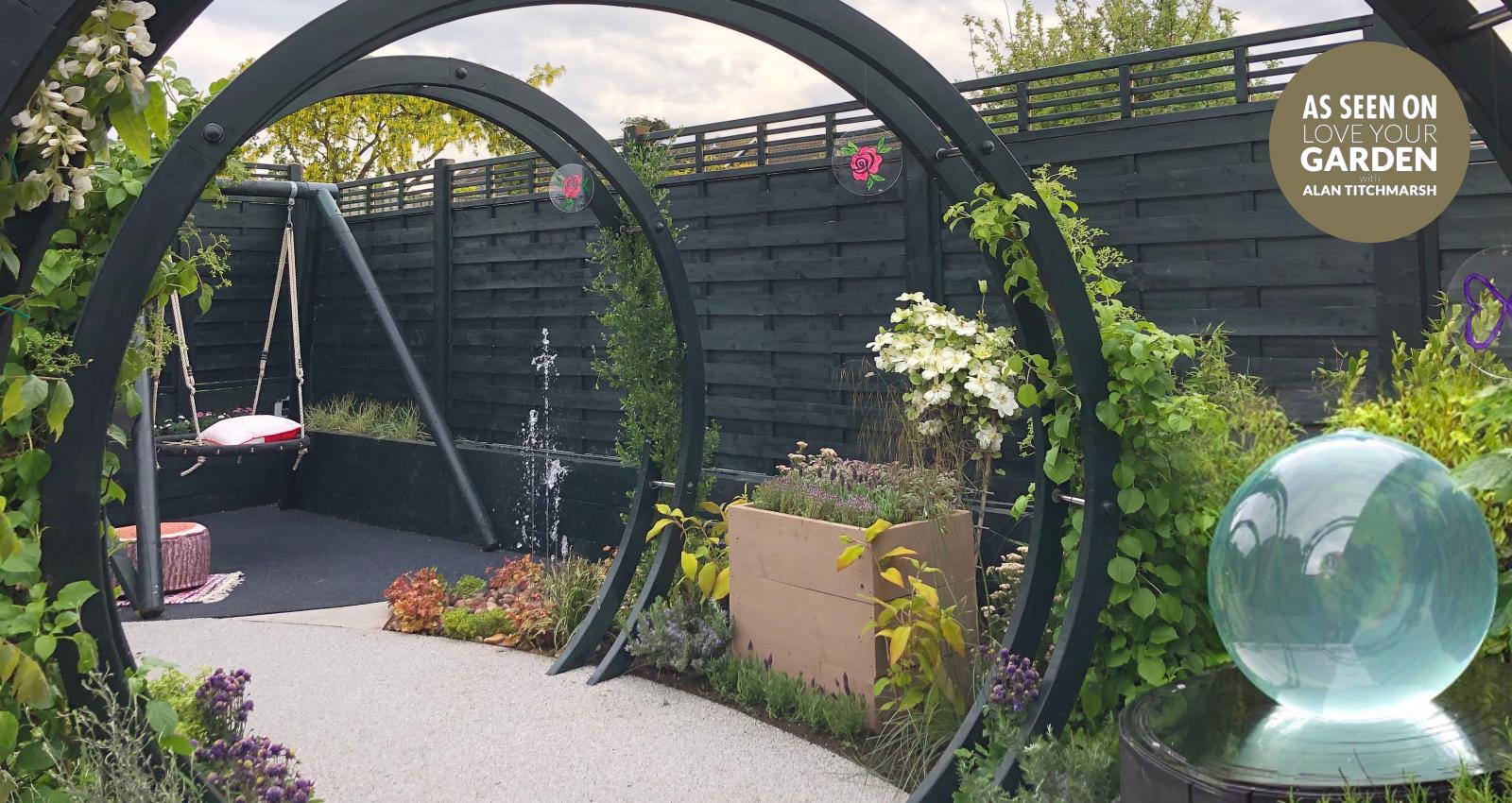 Love Your Garden's not only catered to Isla's love for water but also added a touch of sophistication Love Your Garden's not only catered to Isla's love for water but also added a touch of sophistication