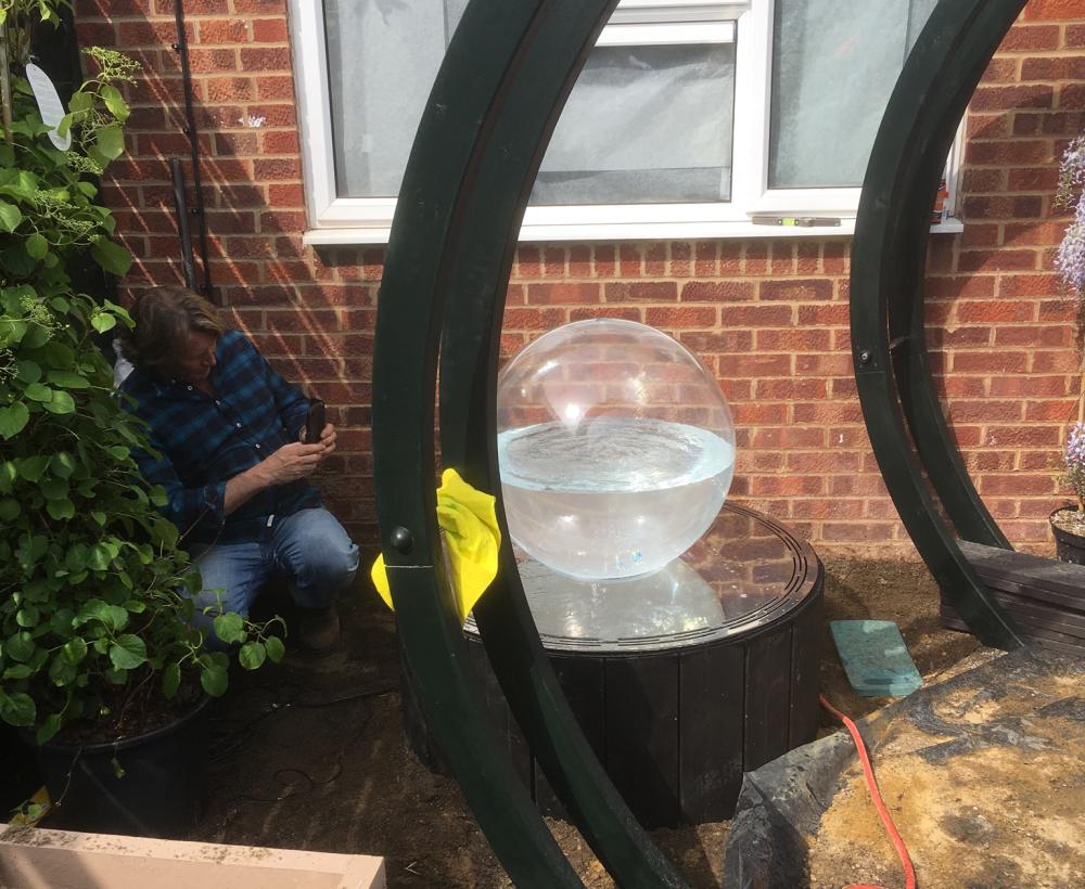 Love Your Garden's not only catered to Isla's love for water but also added a touch of sophistication Love Your Garden's not only catered to Isla's love for water but also added a touch of sophistication