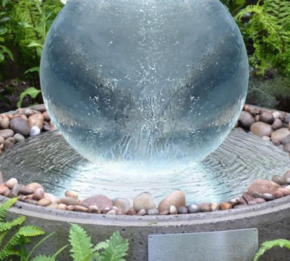 The collaboration in 2015 resulted in a unique and stylish water feature