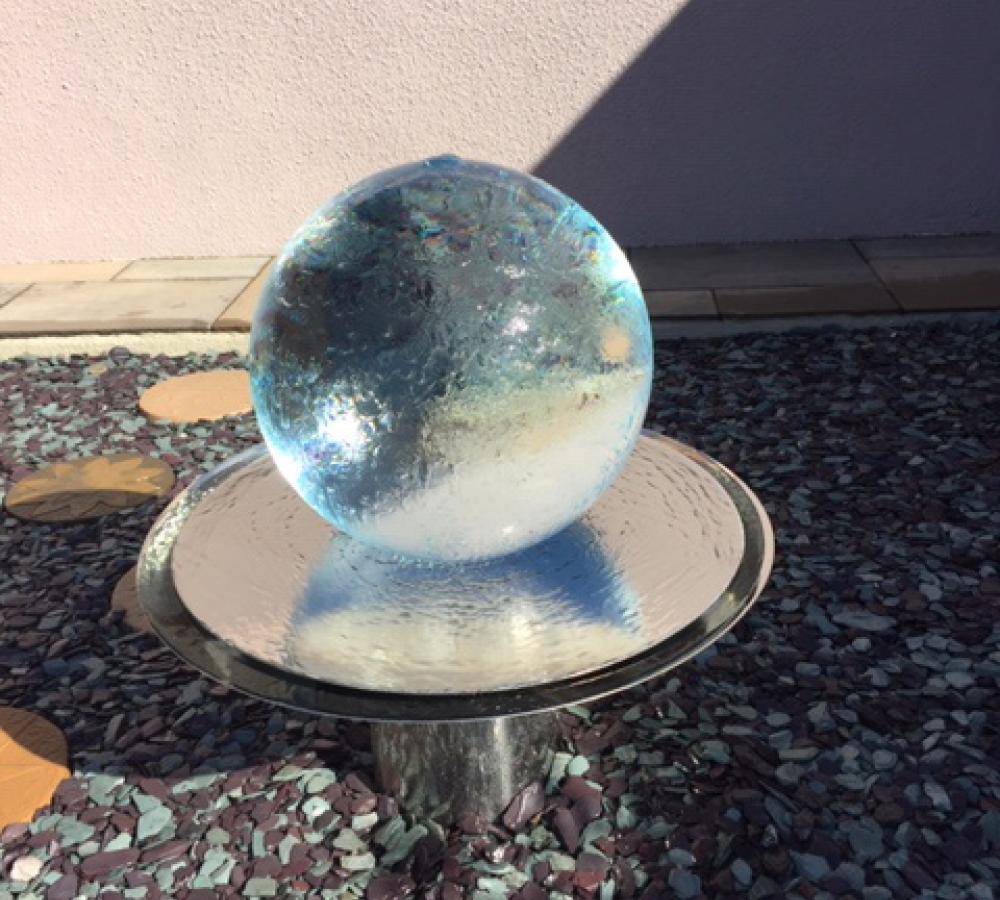 Aquaglobe Premium Pedestal | Garden Water Features | Acrylic Water Features