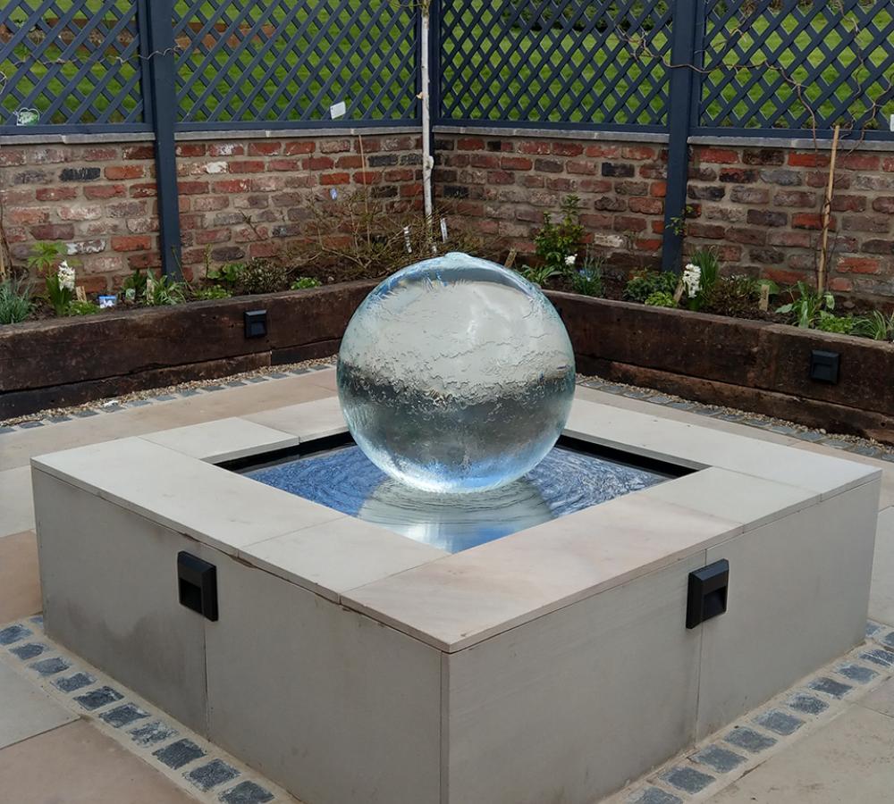 Aqua Bespoke | Garden Water Features | Acrylic Water Features
