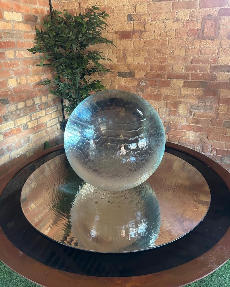 Aquaglobe Grand | Acrylic Water Features | Ball Fountain