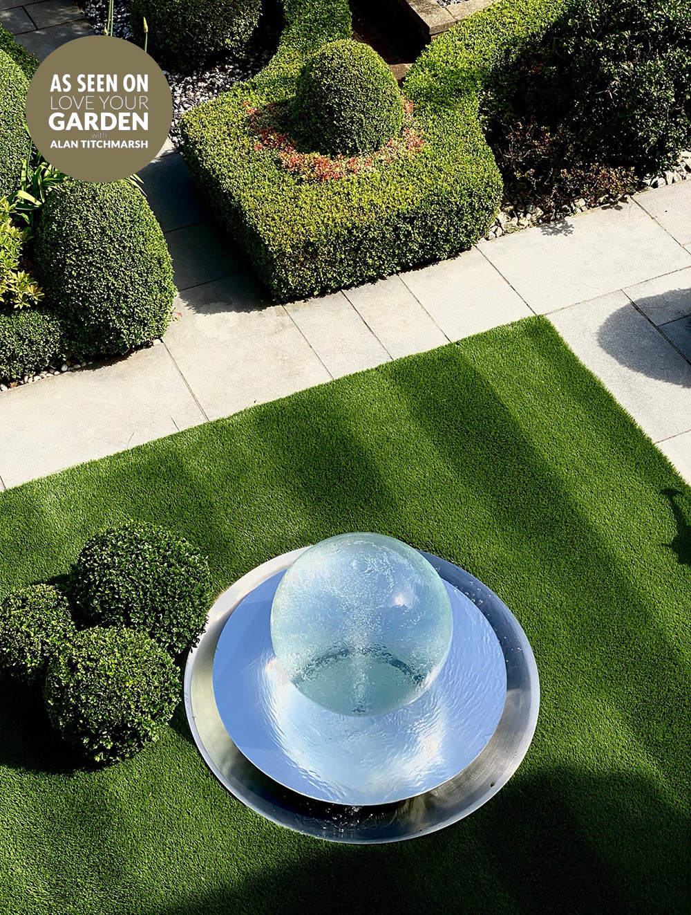 Garden Water Features, Acrylic Water Features